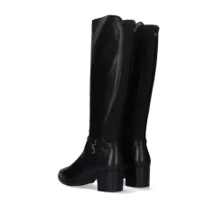 Bota Alta De Couro 748Ha Preto