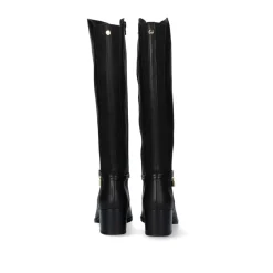 Bota Alta De Couro 748Ha Preto