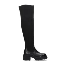 Bota Alta Meia Estilo B079-H1035 Preto