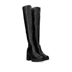 Bota De Salto Alto Vf1668-4 Preto