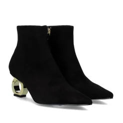 Bota De Salto Circular Bruna-612 Preto