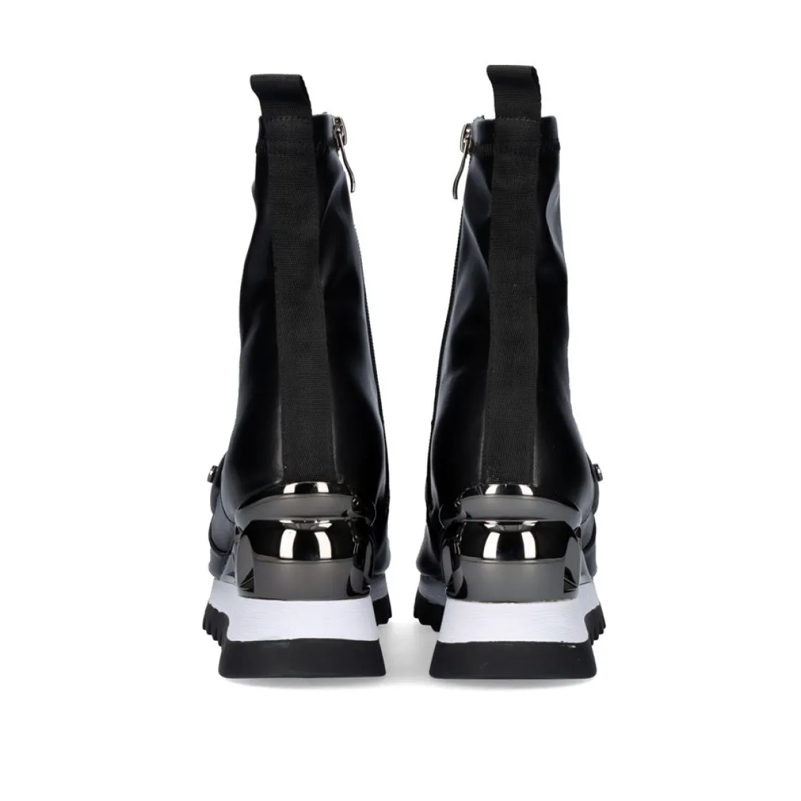 Bota De Tornozelo Preta Y2327-H223