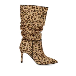 Bota Drapeada Diana-125 Leopard