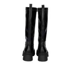 Bota Engomada Jasmine-010 Em Preto
