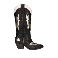 Bota Estilo Cowboy Cesar-720 Preto