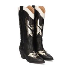 Bota Estilo Cowboy Cesar-720 Preto
