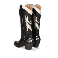 Bota Estilo Cowboy Cesar-720 Preto