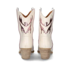 Bota Estilo Cowboy Cesar-710 Offwhite