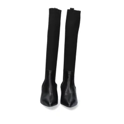 Bota Estilo Meia Preta Paris-300