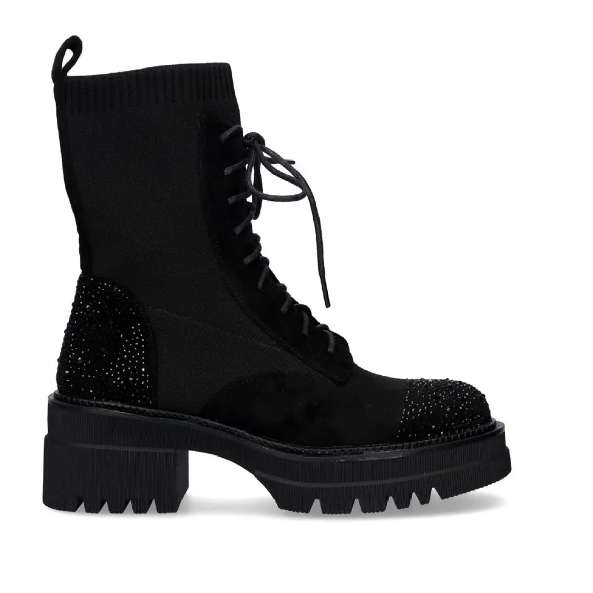 Bota Estilo Militar B079-F150 Preto