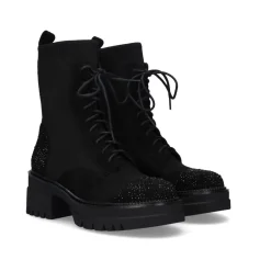 Bota Estilo Militar B079-F150 Preto
