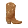 Bota Exe Estilo Cowboy Free-9950 Camel Metalico