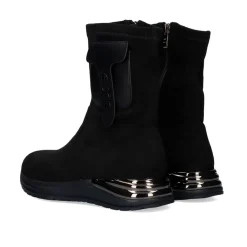 Botin Estilo Meia Em Preto Y2315-H217