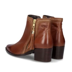 Botina Com Salto 380K Brandy