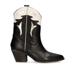 Botines Cowboy Cesar-700 Camel Preto