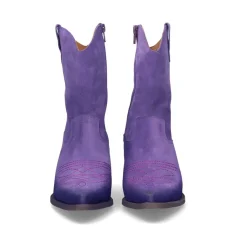 Botines Cowboy Dallas-100 Roxo