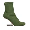 Botins De Microfibra Maggie-600 Verde