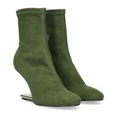 Botins De Microfibra Maggie-600 Verde