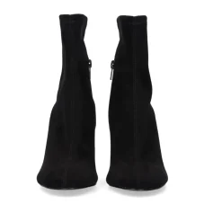 Botins De Microfibra Maggie-600 Preto