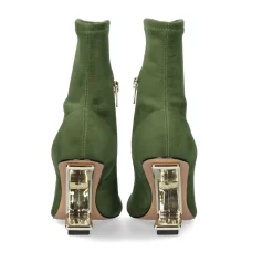 Botins De Microfibra Maggie-600 Verde