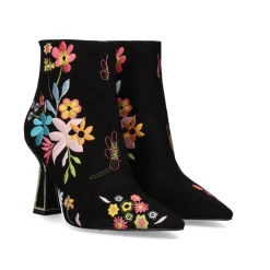 Botins De Salto (>8 Cm) Quadrado Belinda-520 Preto