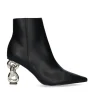 Botins De Salto (>8 Cm) Samantha-810 Preto