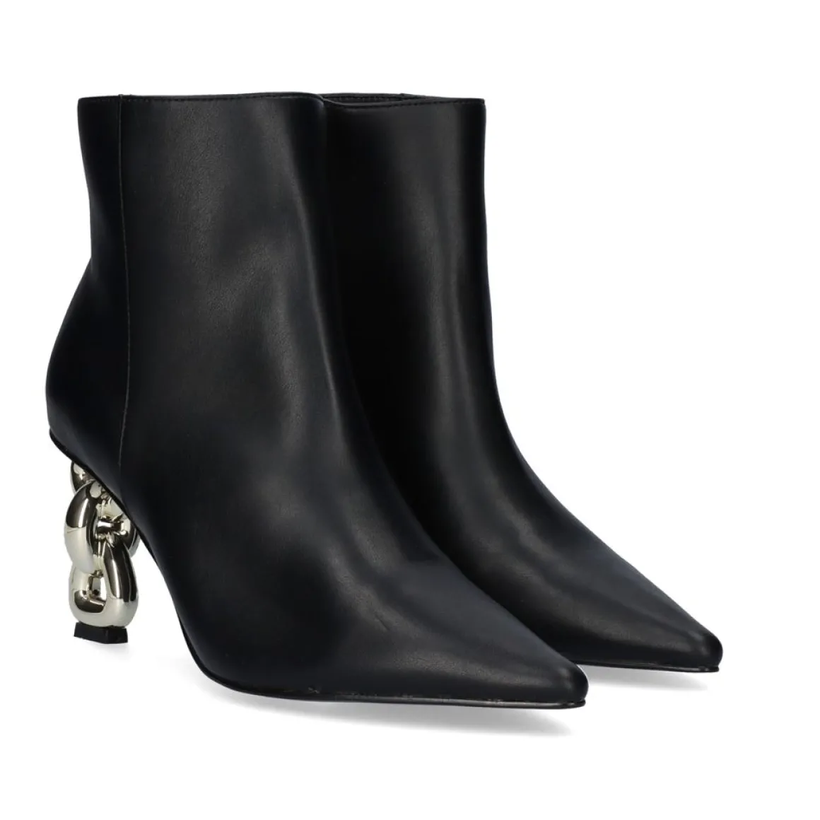 Botins De Salto (>8 Cm) Samantha-810 Preto