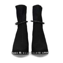 Botins Estilo Meia B469-H1118 Preto