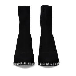 Botins Estilo Meia B469-H1111 Preto