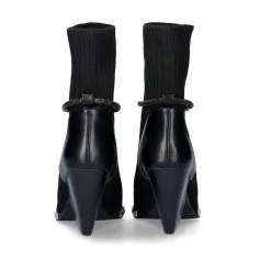 Botins Estilo Meia B469-H1118 Preto