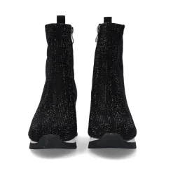 Botins Exe Y2327-H888 Glitter Preto