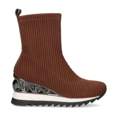 Botins Exe Y2327-H1356 Lycra Castanho