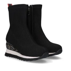 Botins Exe Y2327-H1356 Lycra Preto