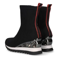 Botins Exe Y2327-H1356 Lycra Preto