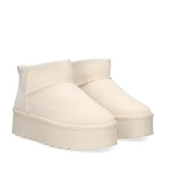 Botins Plataforma Exe Hd5070 Bege