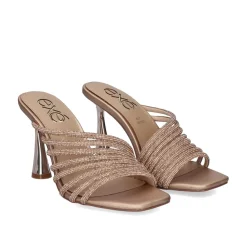 Elena-605 Sandalia Salto Pink Gold