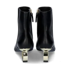 Espolio Com Salto Circular Elena-411 Preto