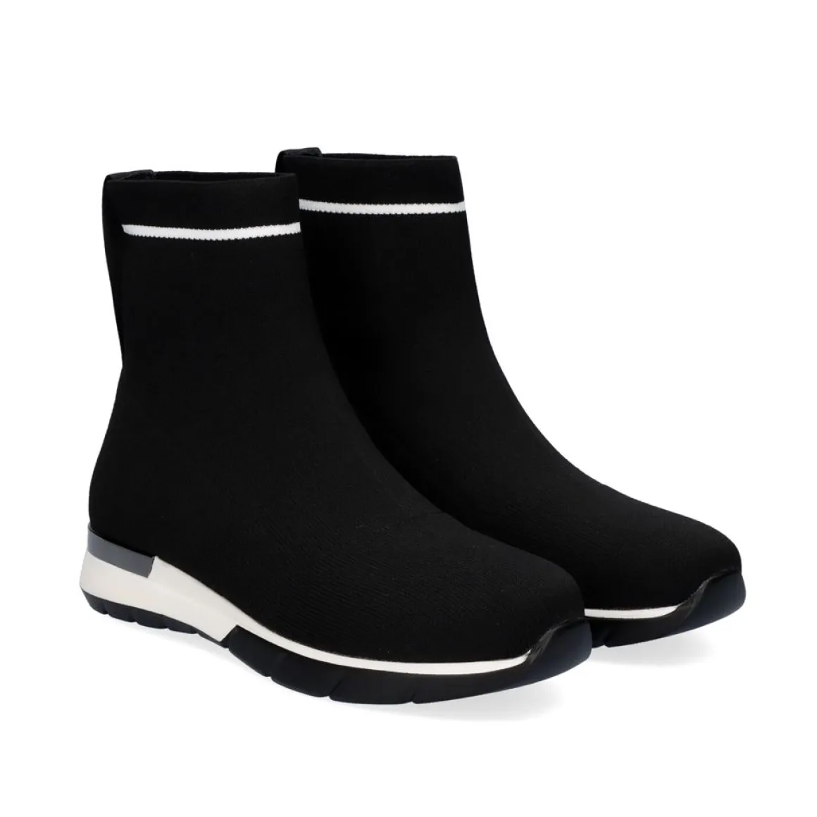 Estilo Meia Desportiva Y2317-H302 Em Preto