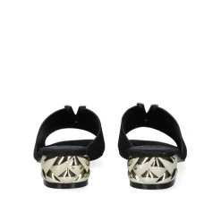 Exe Katy-811 Sandalia Glitter Preta