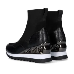 Meia Com Cunha Y2327-H277 Em Preto