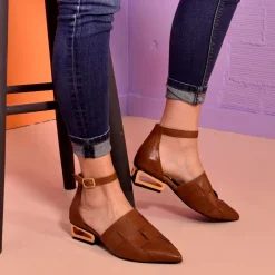 Mocasin Paris-100 Camelo