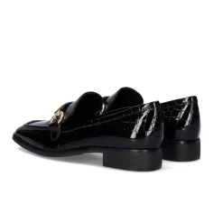 Mocassins Estilo Charol Emilia-587 Preto Coco