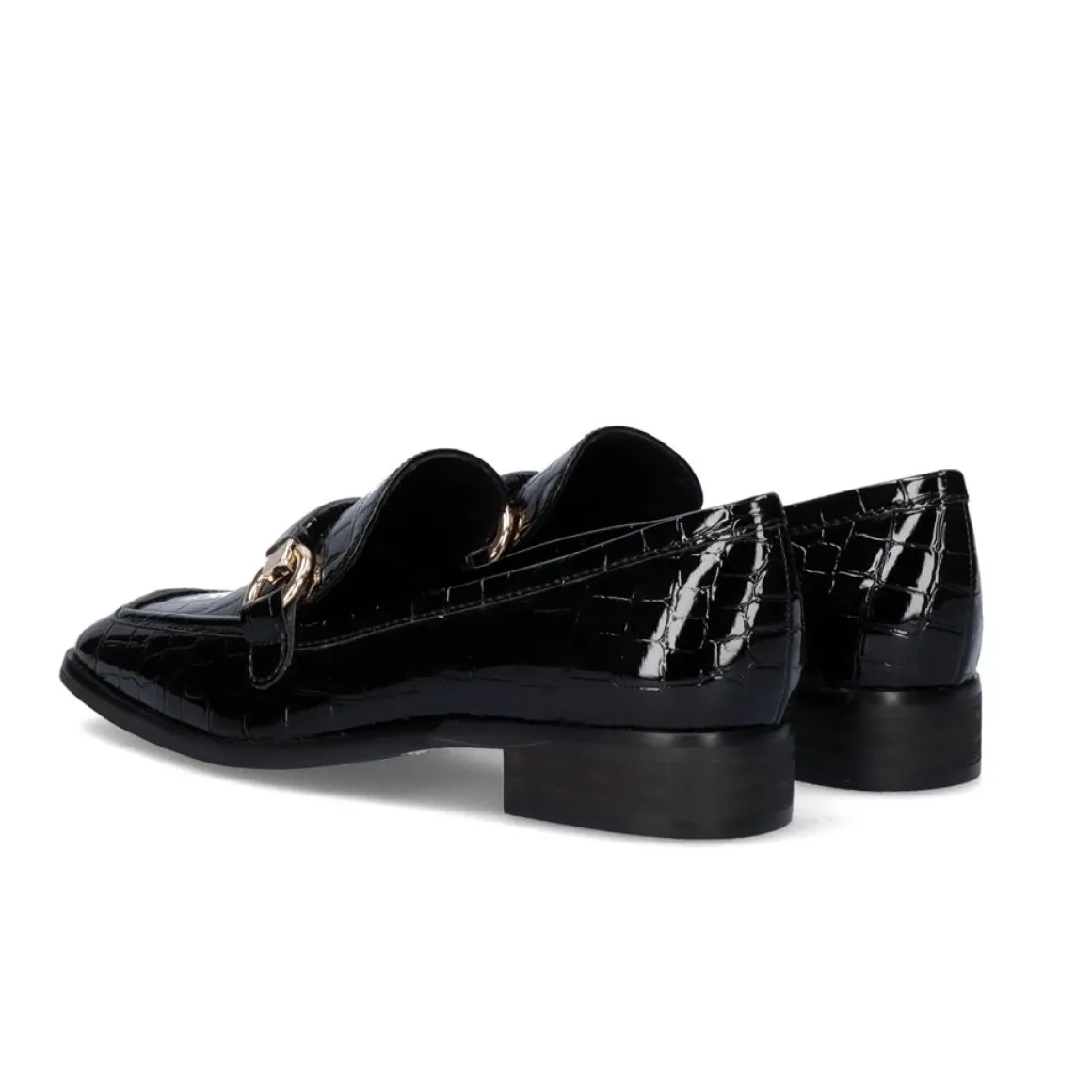 Mocassins Estilo Charol Emilia-587 Preto Coco