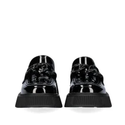 Mocassins Estilo Charol Pb6265-T7 Em Preto