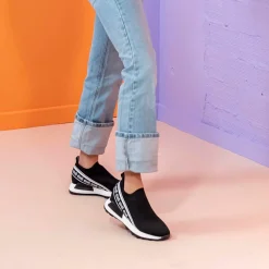 Plataforma De Tenis Ex9210 Preto