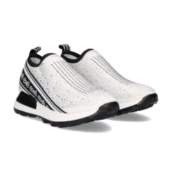 Plataforma De Tenis Ex9210A Branco Brilhante