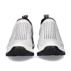 Plataforma De Tenis Ex9210A Branco Brilhante