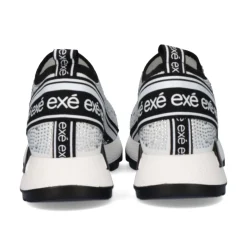 Plataforma De Tenis Ex9210A Branco Brilhante