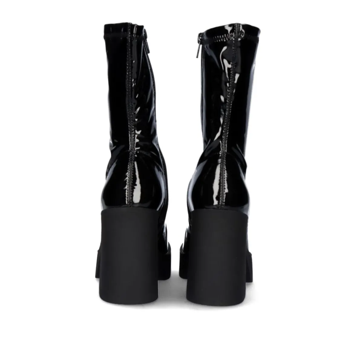 Salto Alto Vf1668-1A Em Couro Envernizado