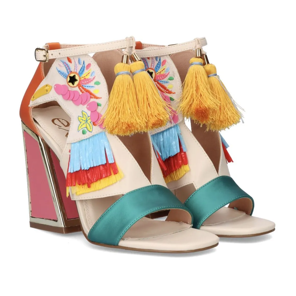 Sandal Exe Dominic-550 Laranja